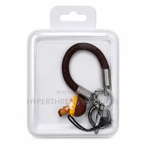 Braided Leather Keychain Stylish Car Key Holder