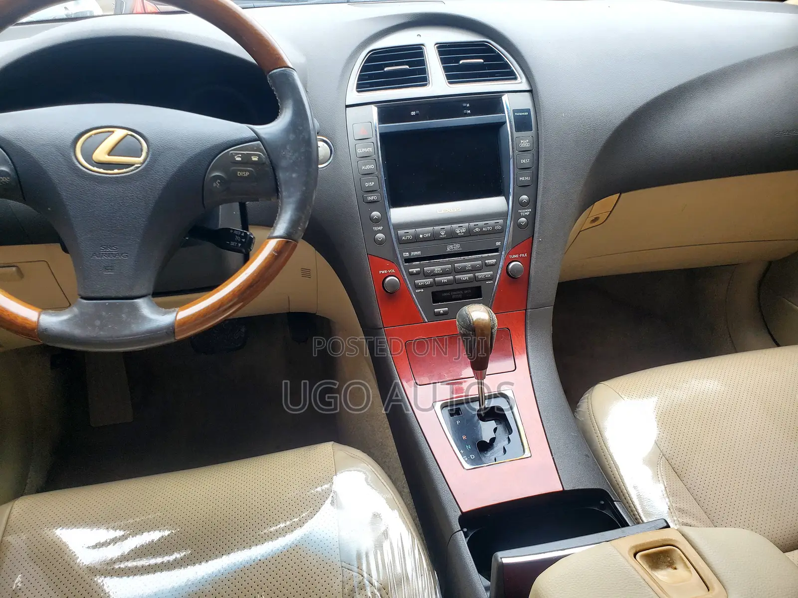 Lexus ES 350 2008 Red