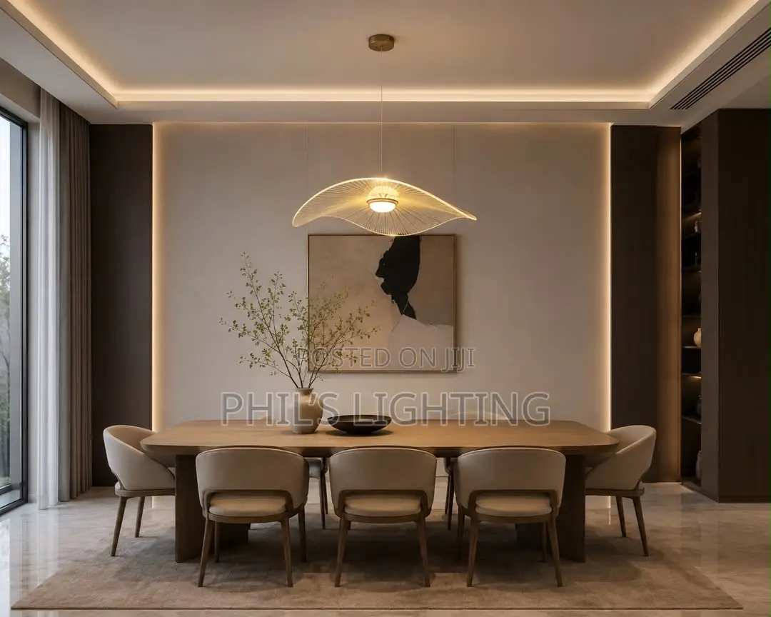 Minimalist Wabi-Sabi LED Pendant Lights