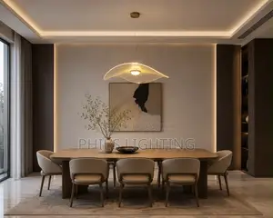 Minimalist Wabi-Sabi LED Pendant Lights