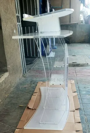 Premium Unbreakable 20mm Crystal Acrylic Church Pulpit