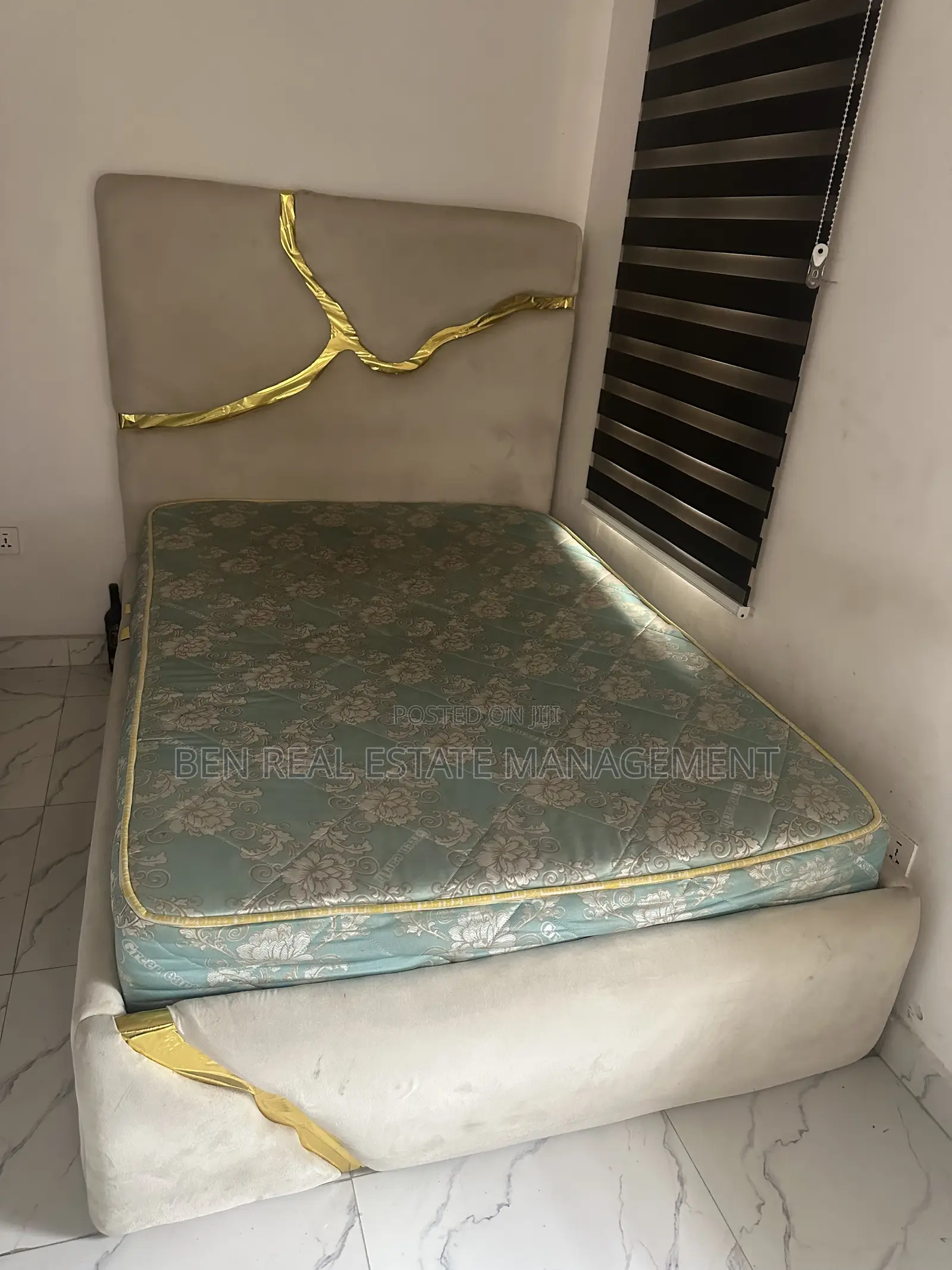 Bedframe With Mattress Few Months Used