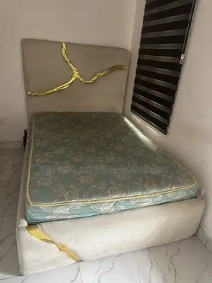 Bedframe With Mattress Few Months Used