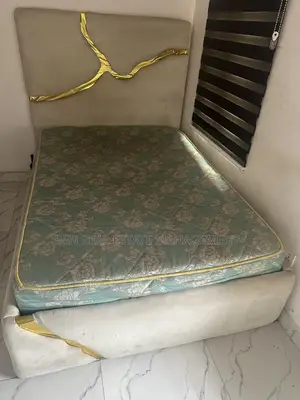 Bedframe With Mattress Few Months Used