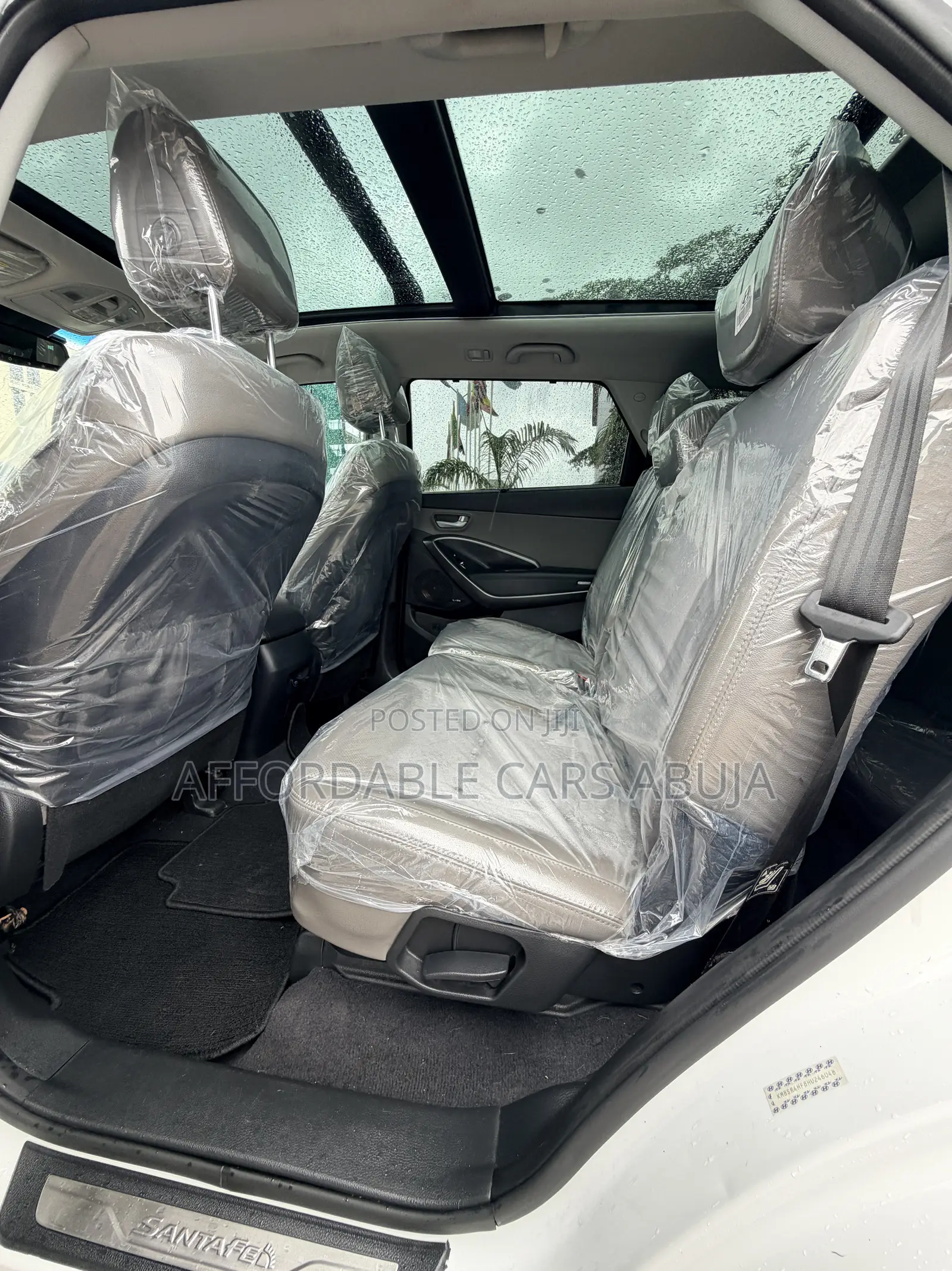 Hyundai Santa Fe 2017 White
