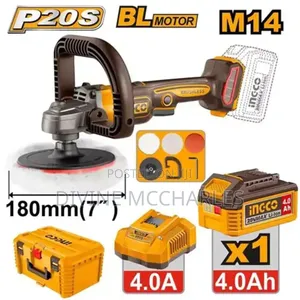 Ingco 7 Inch Cordless Polisher 20V