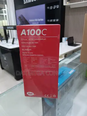 New Itel A100C 128 GB Black