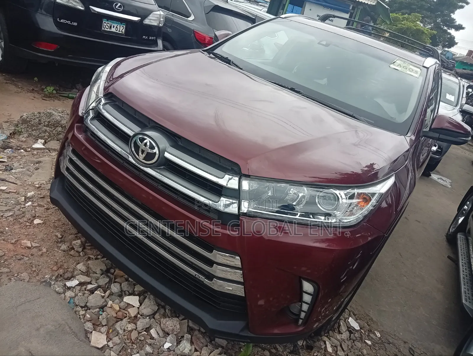 Toyota Highlander 2014 Red