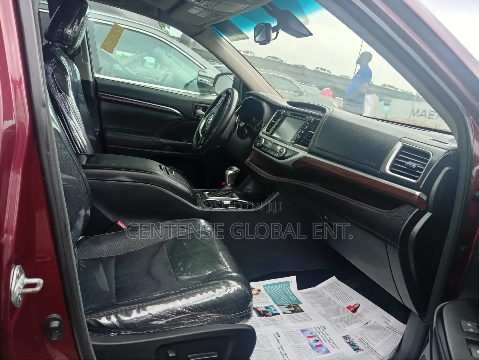 Toyota Highlander 2014 Red