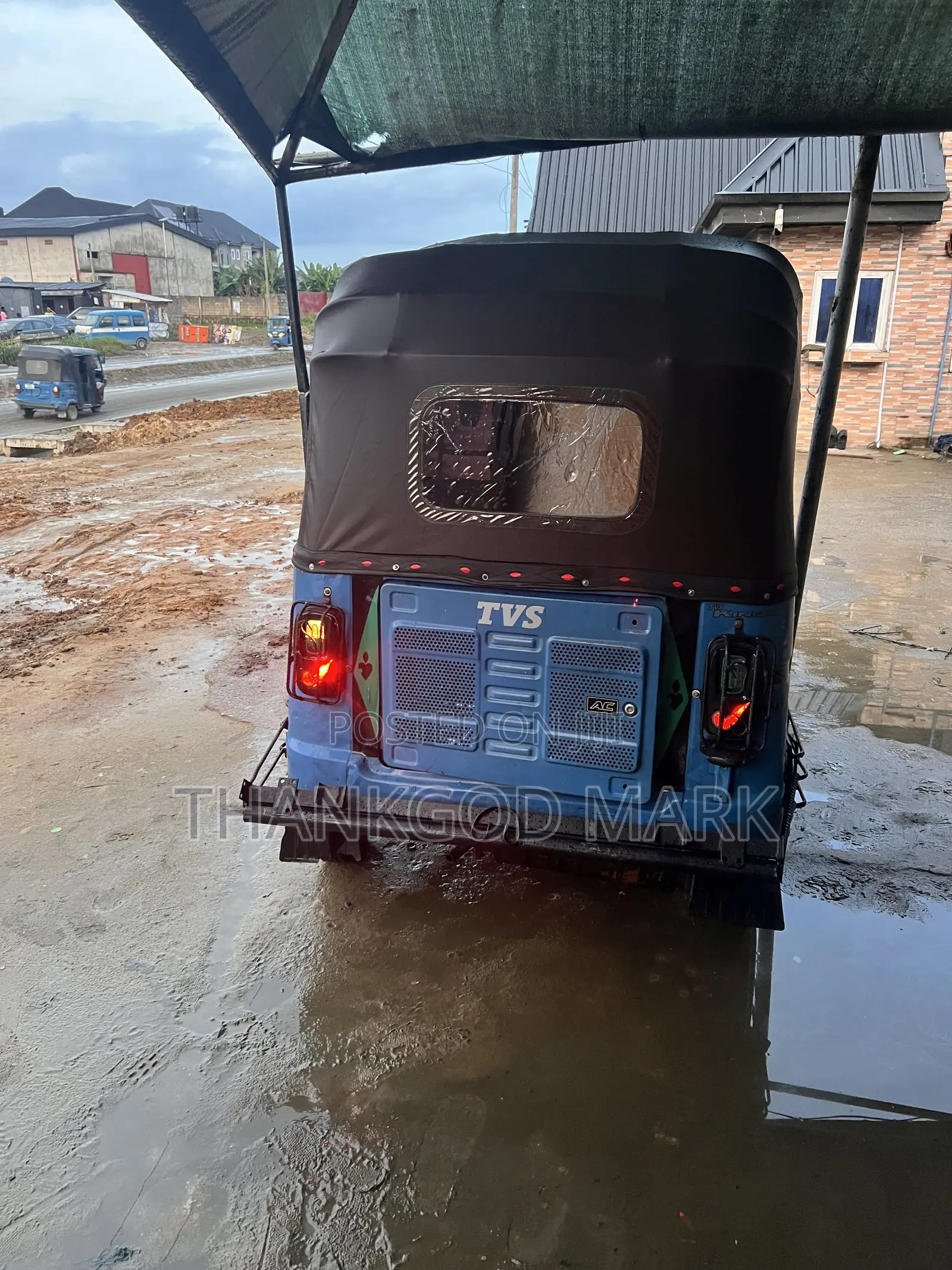 TVS King Cargo 2025 Blue