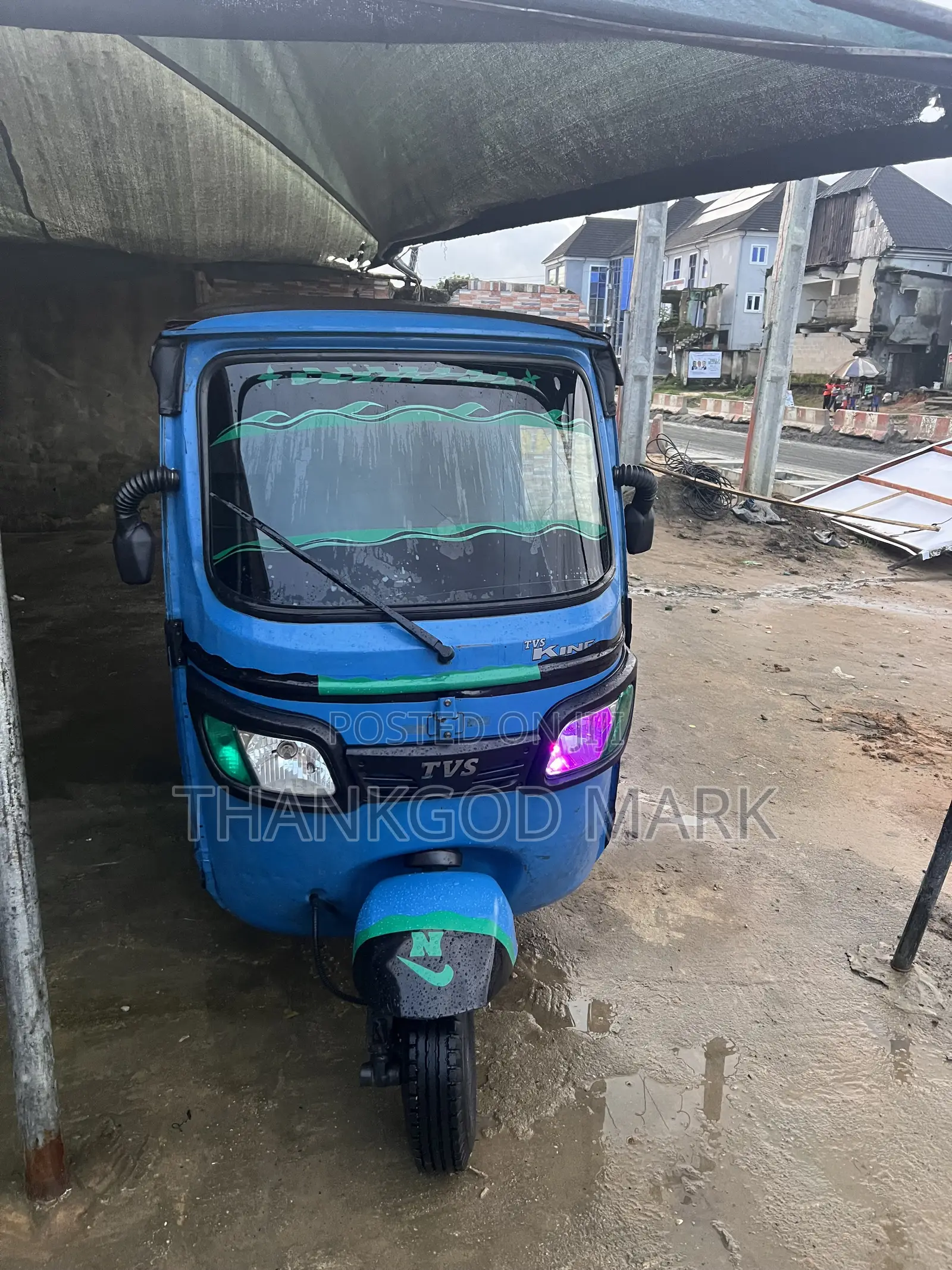 TVS King Cargo 2025 Blue