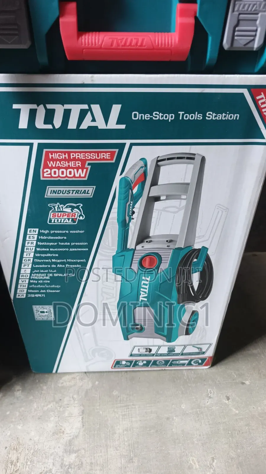 Total Industrial High Pressure Washer (2000W)
