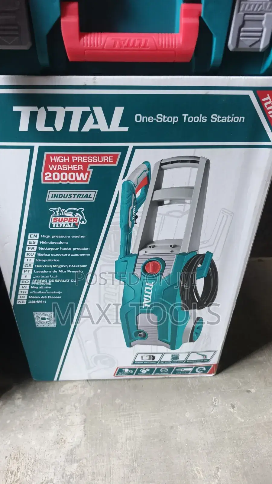 Total Industrial High Pressure Washer (2000W)
