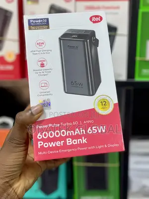 60kmah Itel Powerbank