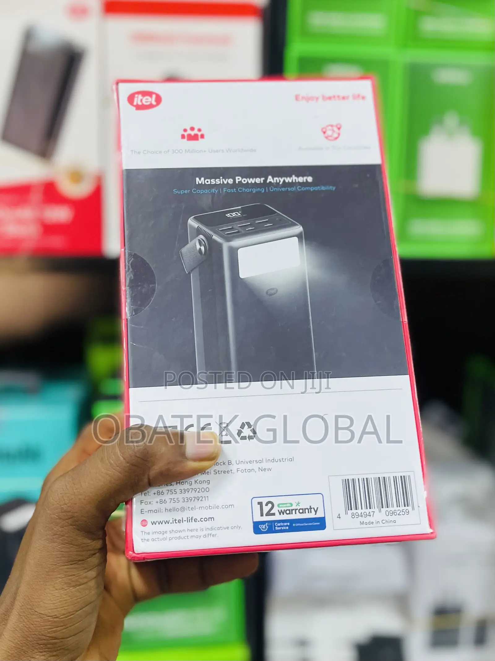 60kmah Itel Powerbank