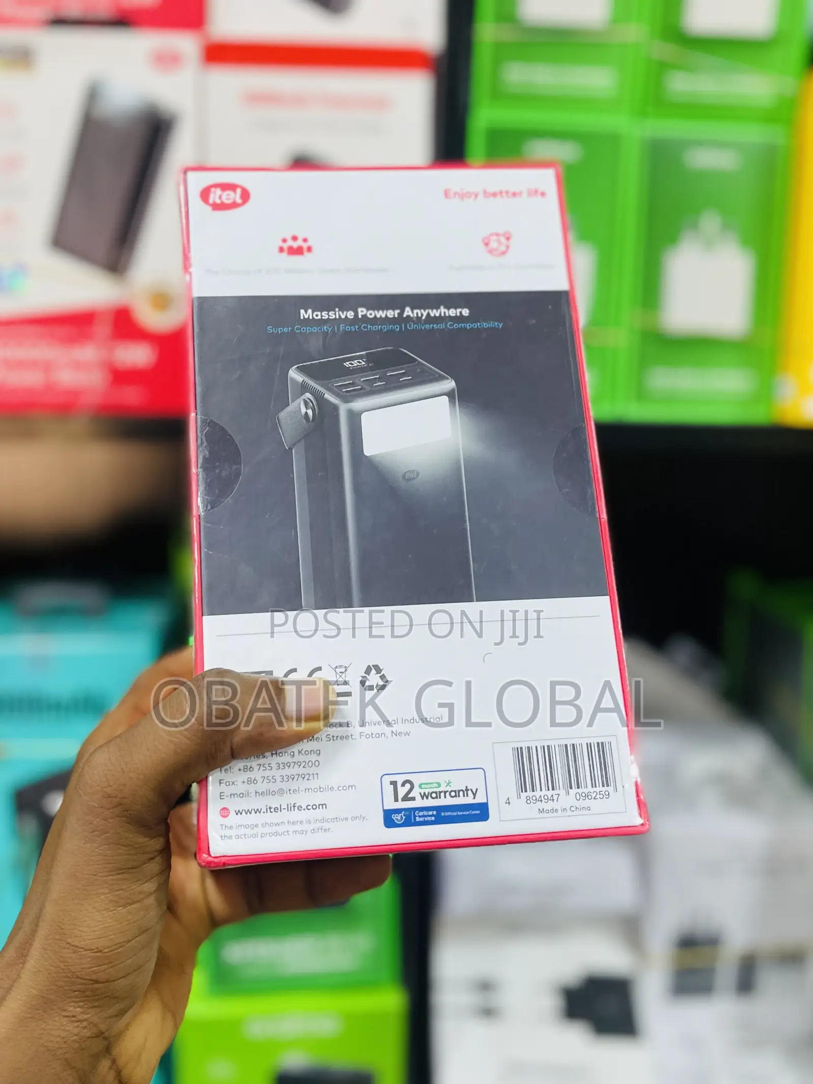 60kmah Itel Powerbank