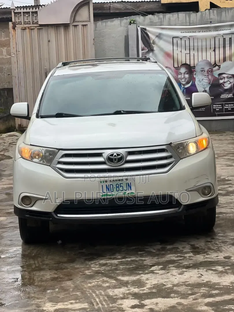 Toyota Highlander 2013 White