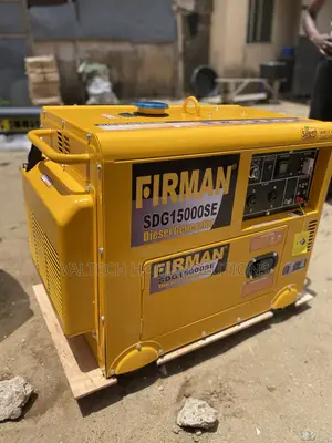 Powerful 12.5KVA Fireman Silent Diesel Generator