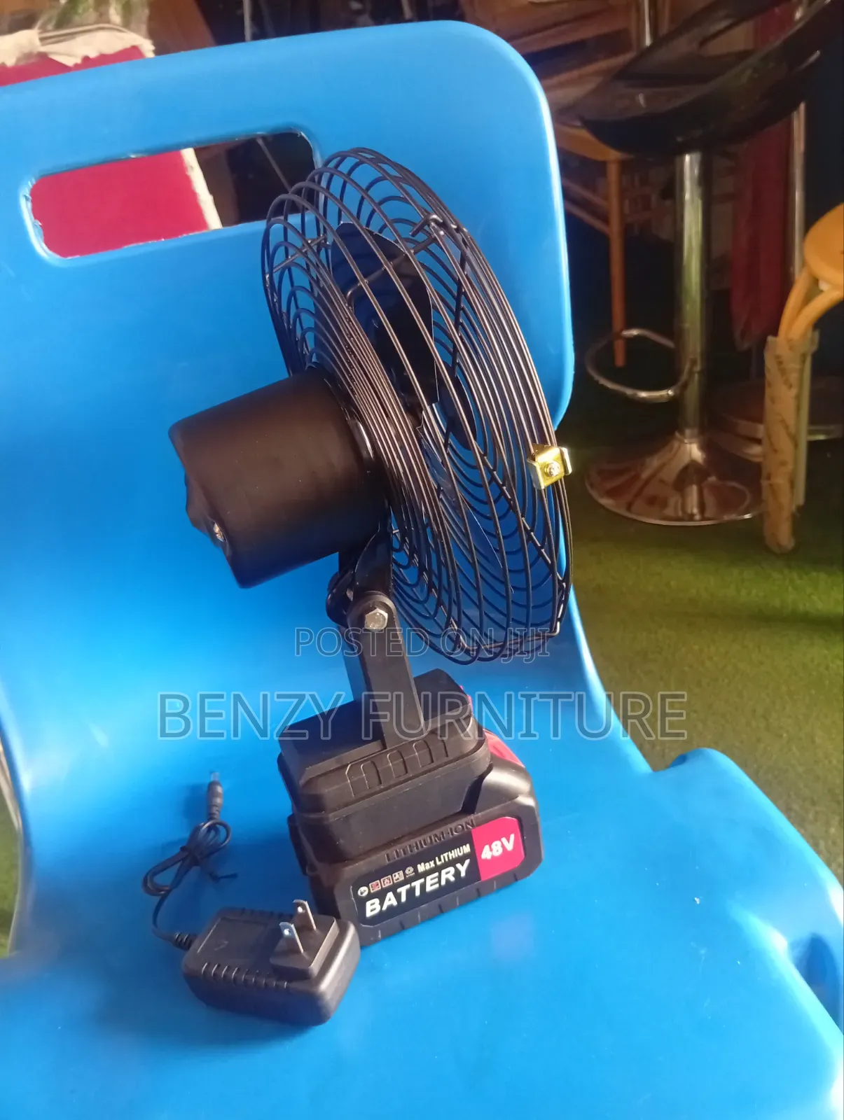 Lithium Electric Table Fan