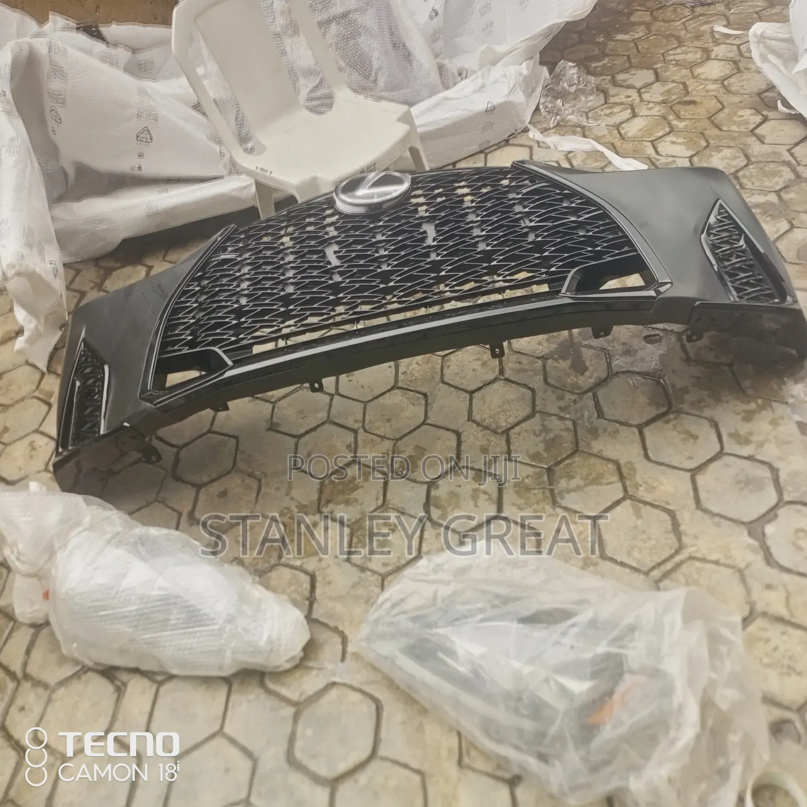 Front Bumper Is 250 Comvason Type