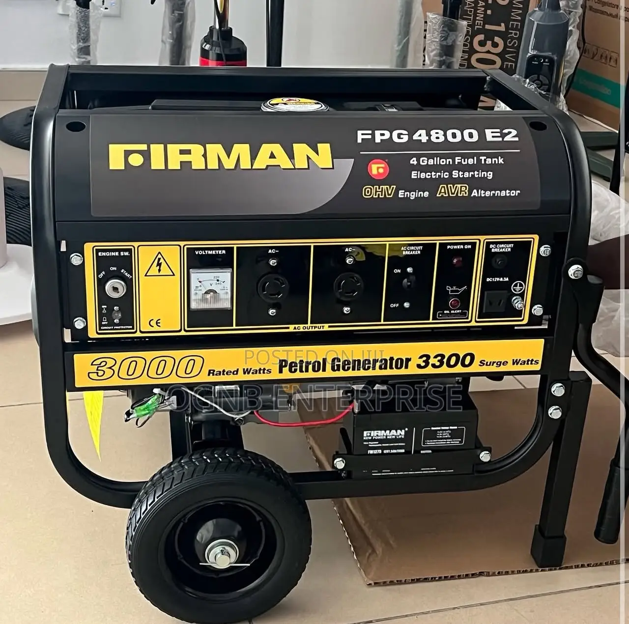 Firman FPG 4800 E2 Automatic Kickstart Generato
