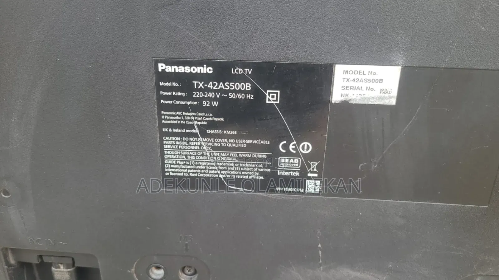 Panasonic 42 inches Smart TV