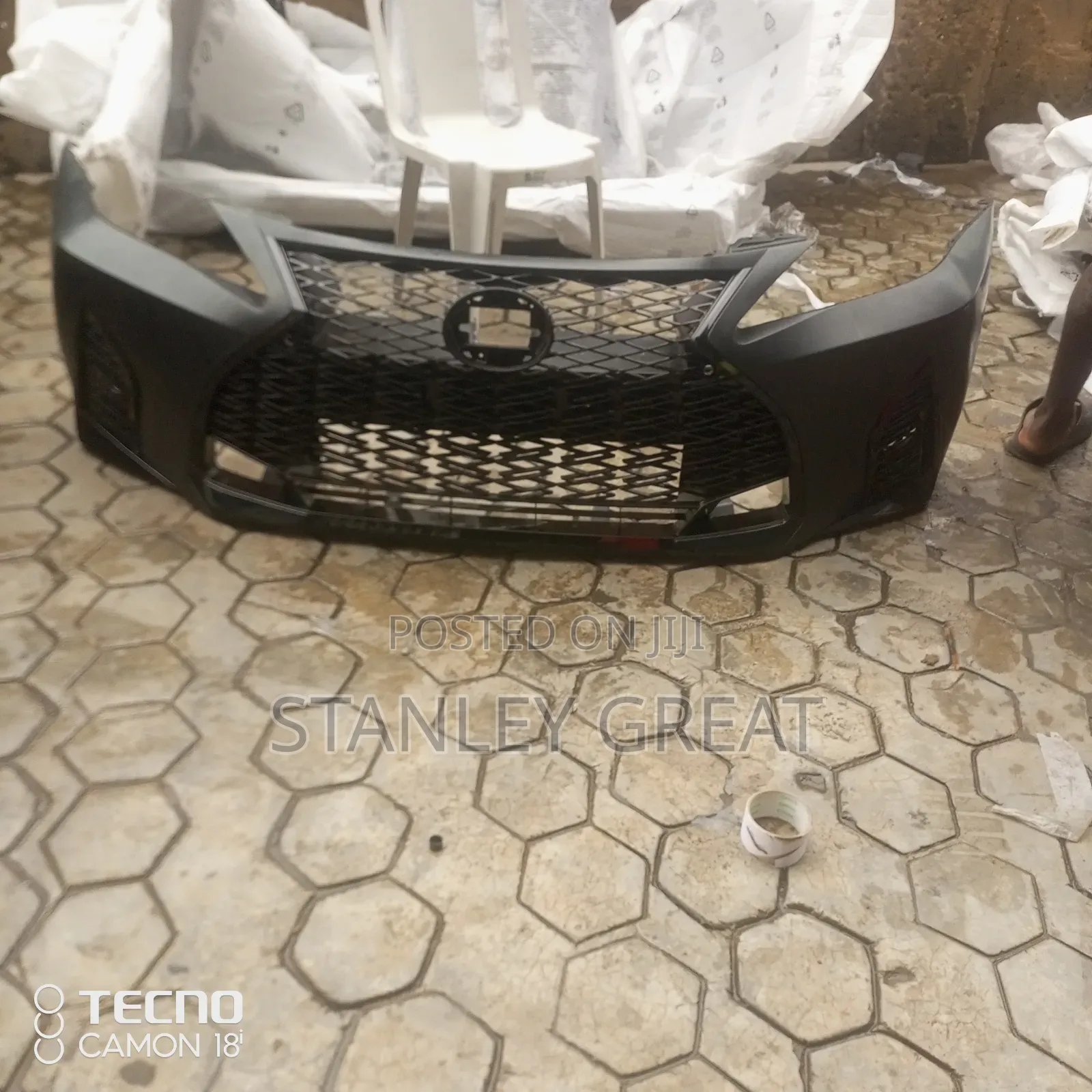 Front Bumper Is 250 Comvason Type