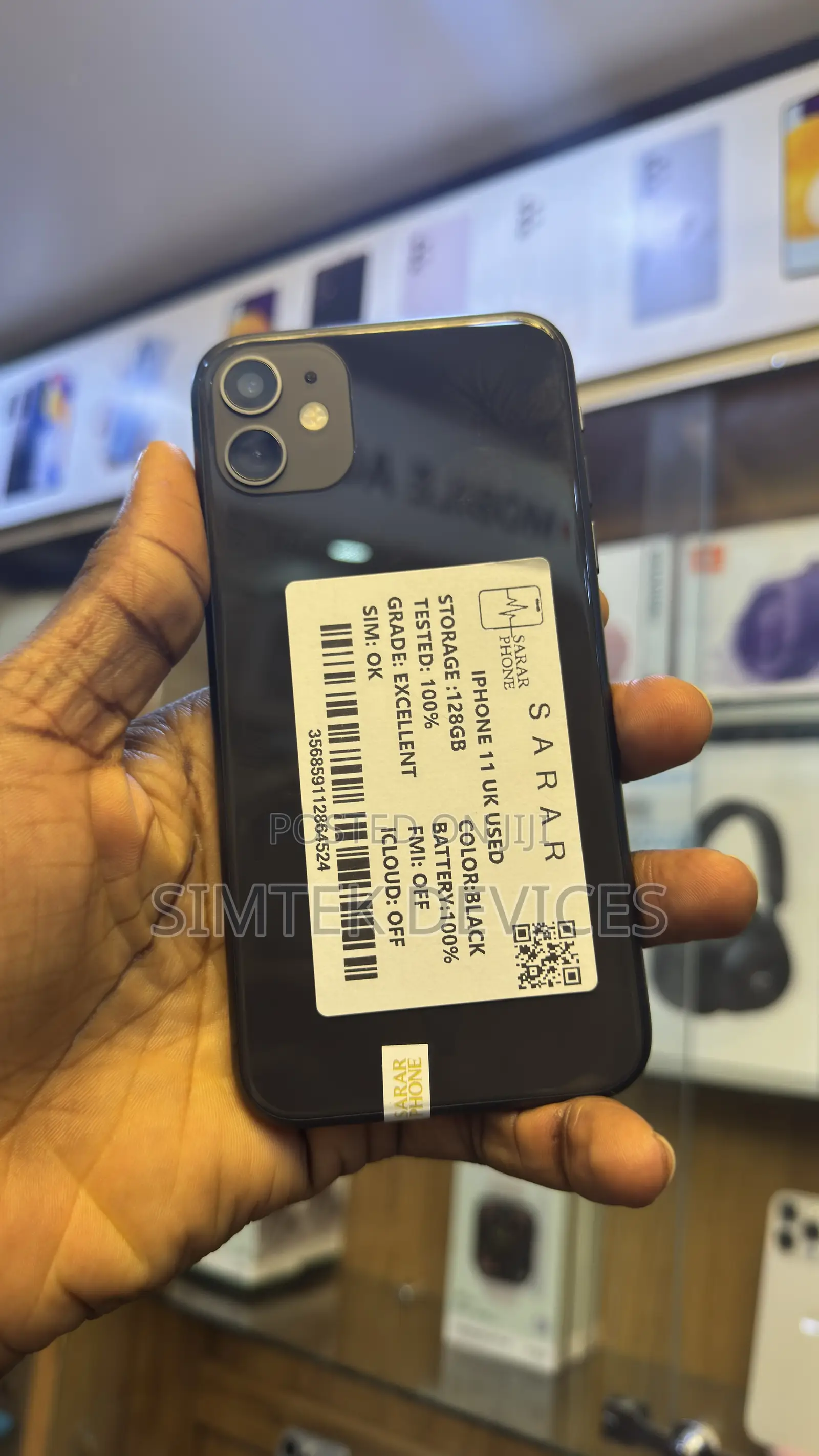 Apple iPhone 11 128 GB Black