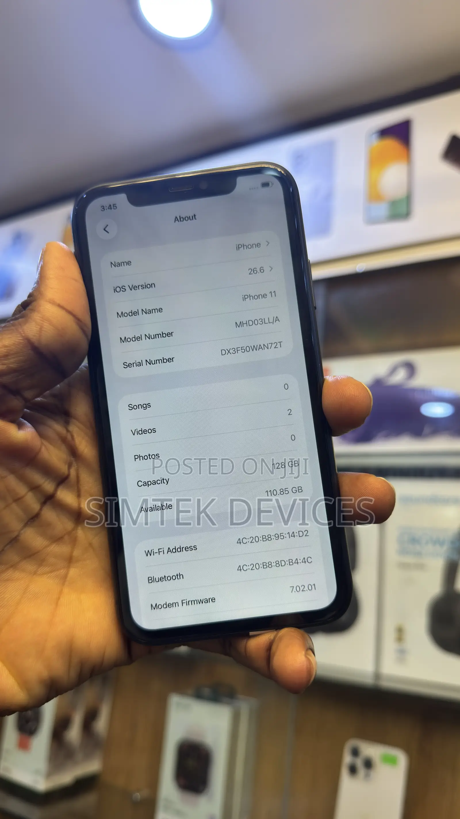 Apple iPhone 11 128 GB Black