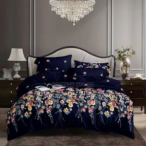 Patterned Bedsheet With Pillowcases