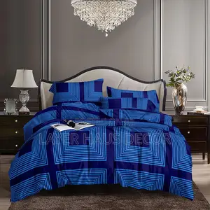 Patterned Bedsheet With Pillowcases