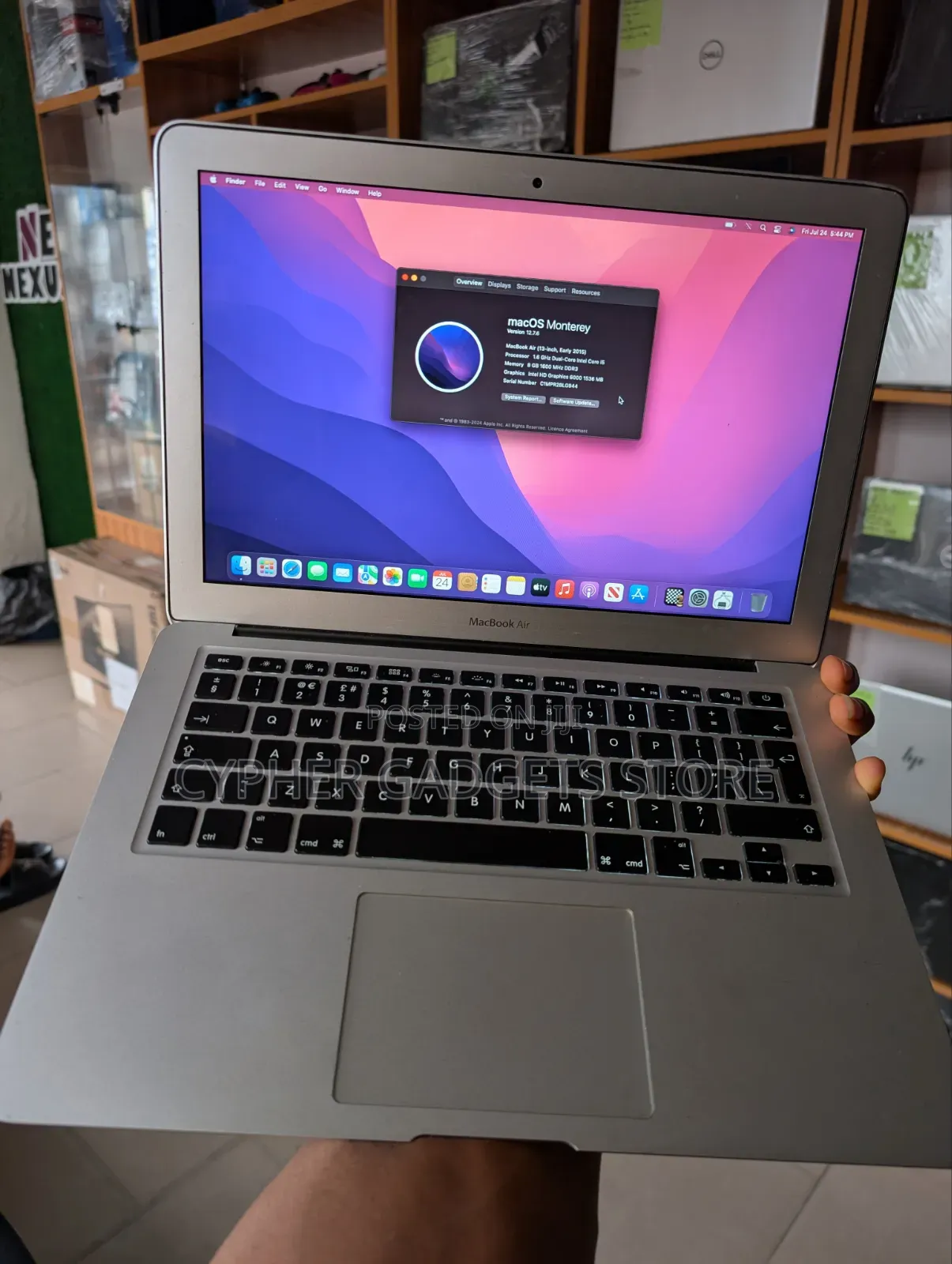 Laptop Apple MacBook Air 2015 8GB Intel Core i5 SSD 256GB