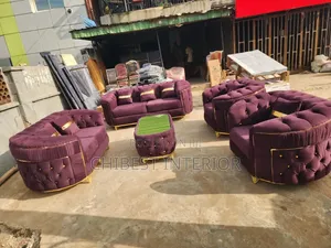 Standard Sitting Room Sofa Fabric Chairs