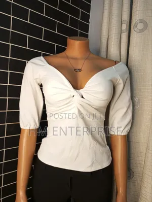 White Off Shoulder Too