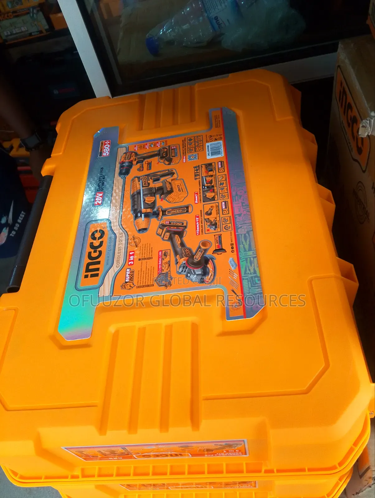 Ingco Combo 3pic Kit Cordless