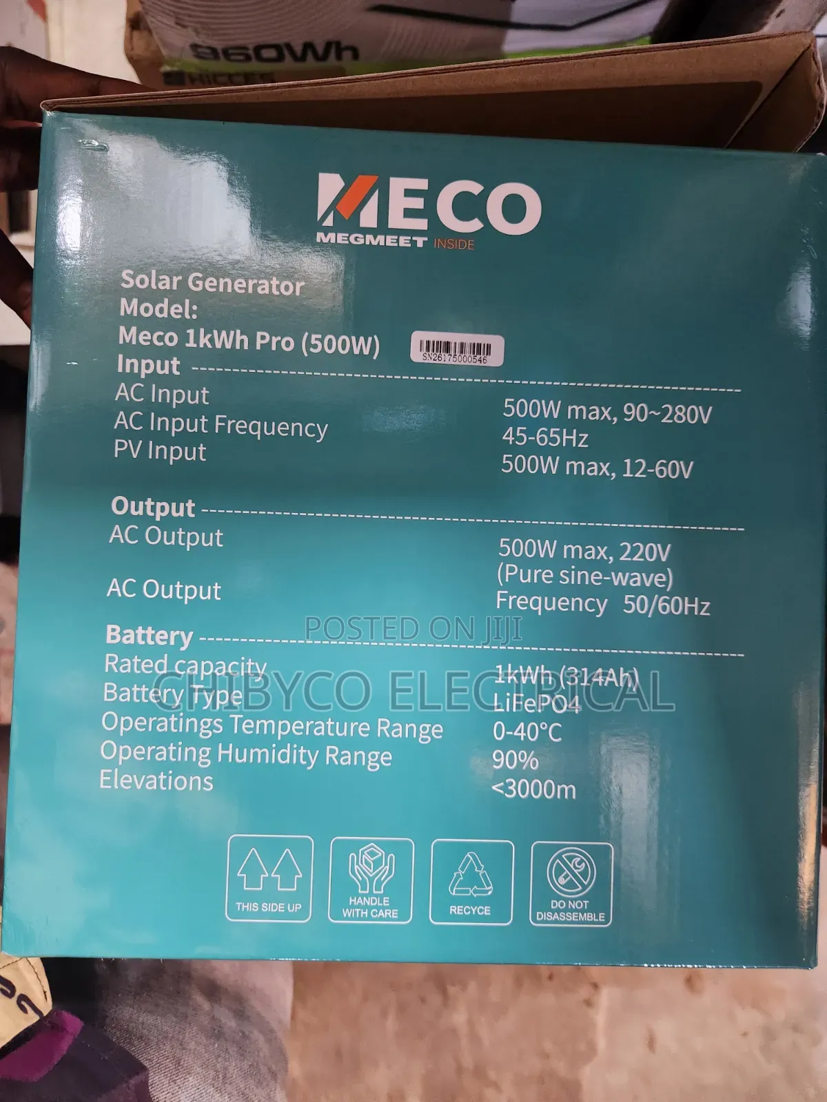 1kwh MECO Solar Generator