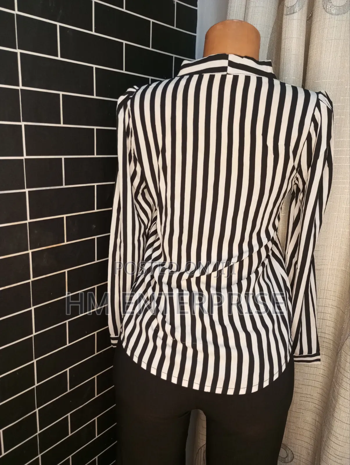 Stripped Button Up Shirt
