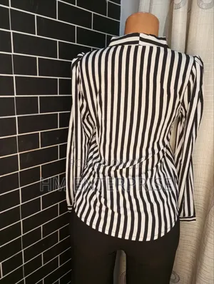Stripped Button Up Shirt
