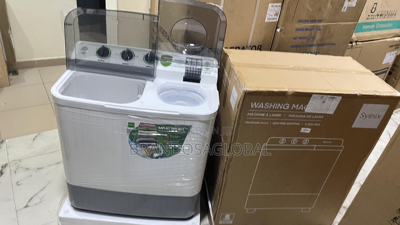 Synix 8.5KG Twin Tub Washing Machine E8wtmn/E8wtmg-Laundry Machine