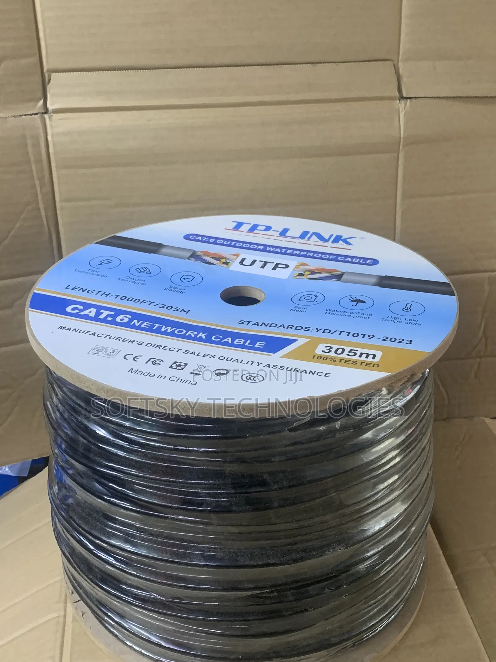 TP-Link Cat6 Outdoor Waterproof Cable