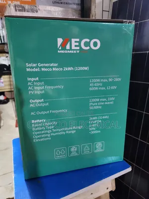 2kwh MECO Solar Generator