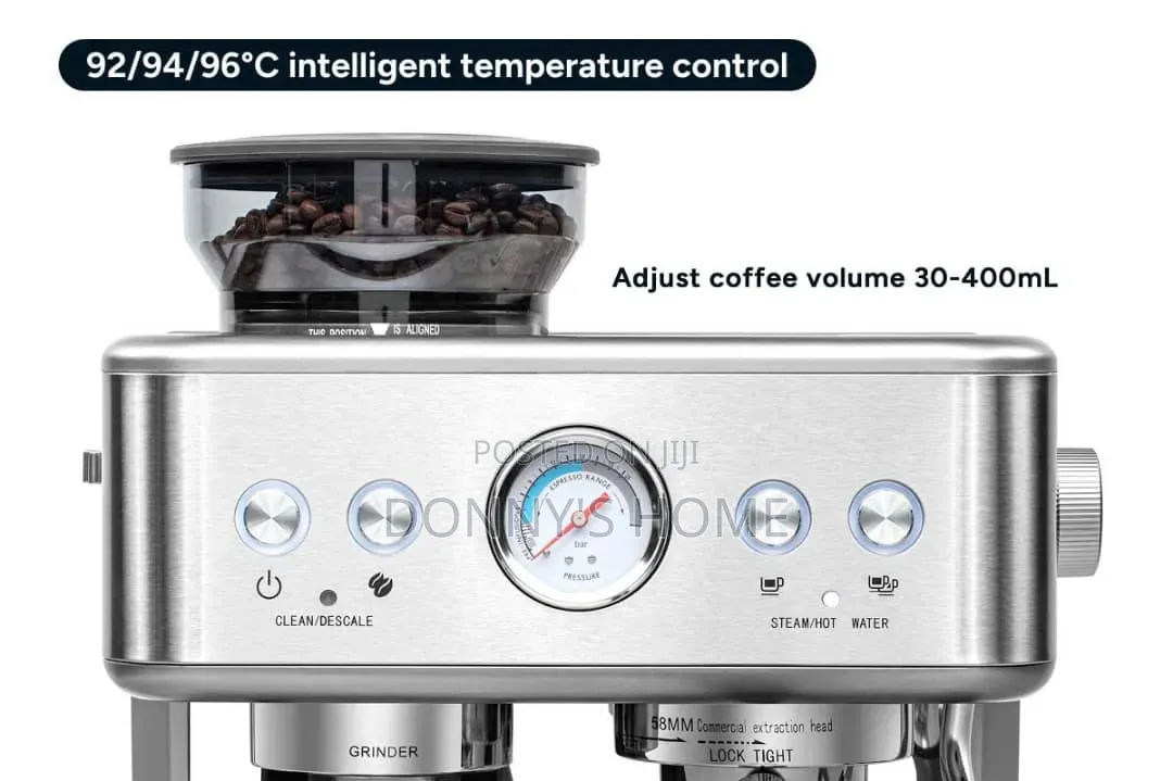 Kogan Dual Boiler Espresso Machine With Grinder