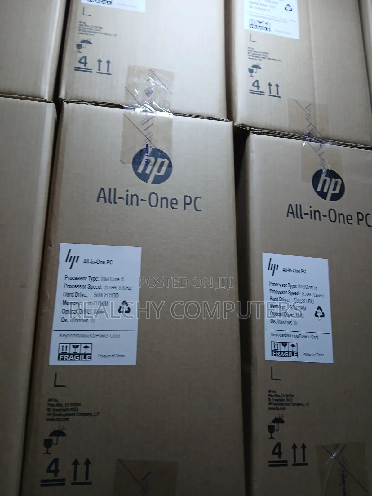 New Desktop Computer HP ProOne 600 8GB Intel Core i5 HDD 500GB