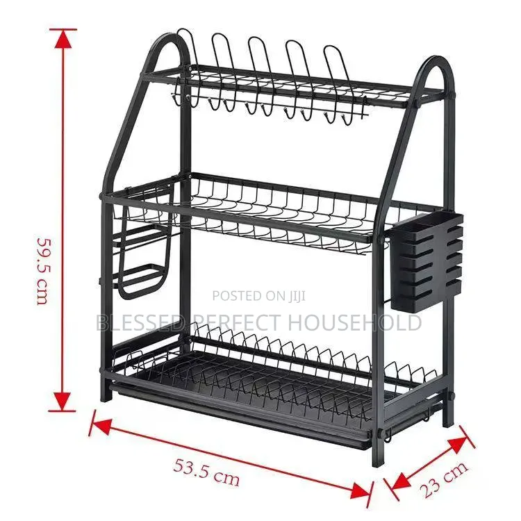 QUALITY 3 Layers Plate Rack
