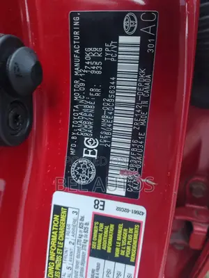 Toyota Corolla 2013 Red