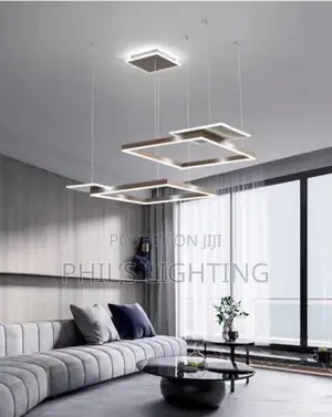 Modern Square LED Pendant Lamp