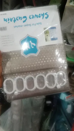 Shower Curtains, Available in Different Colors