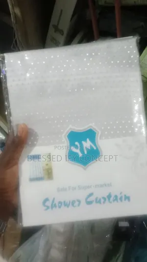 Shower Curtains, Available in Different Colors