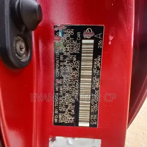 Toyota Camry 2008 Red