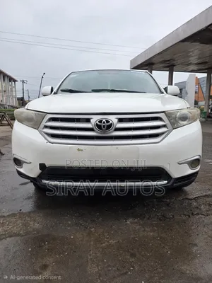 Toyota Highlander 2012 White